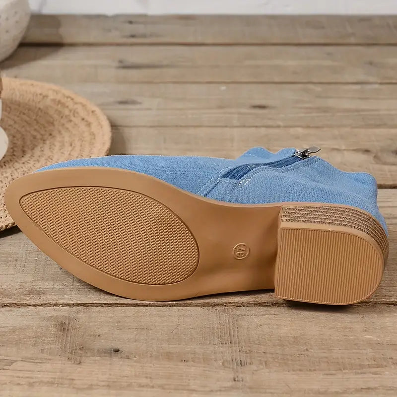 Plantaris Maaike – Bottines Zippées Femme Rétro | Confort Voûte Plantaire, Quotidien
