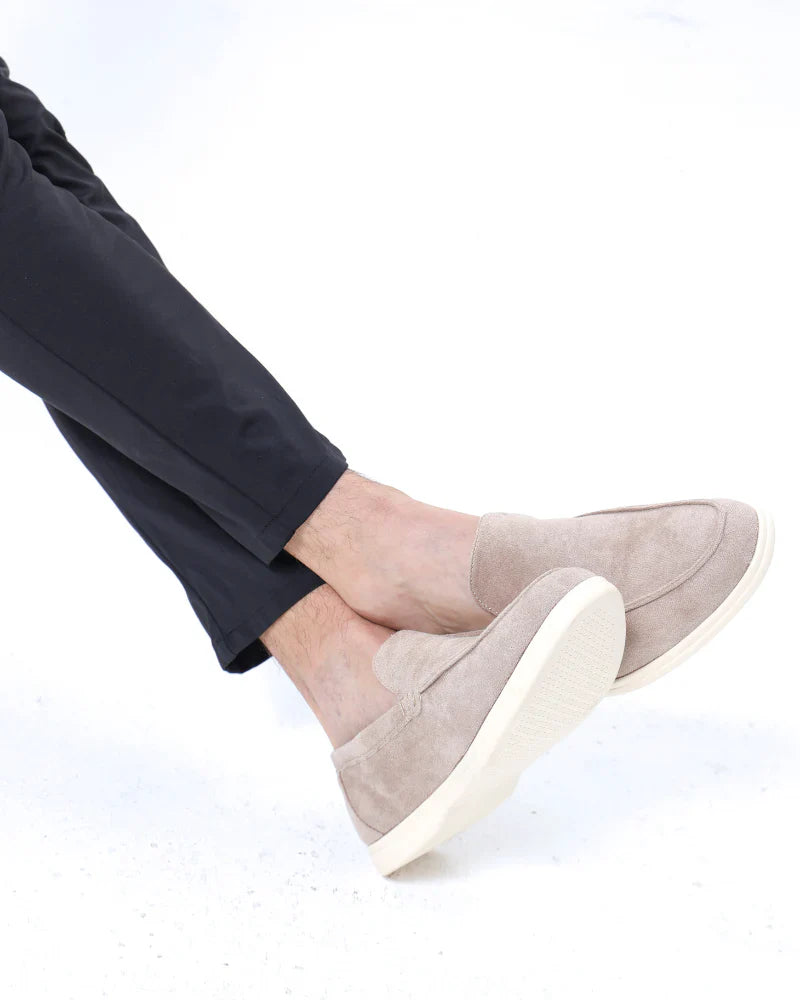 Plantaris Léontine – Mocassins Confort Femme Daim Classiques | Voûte Plantaire, Élégants