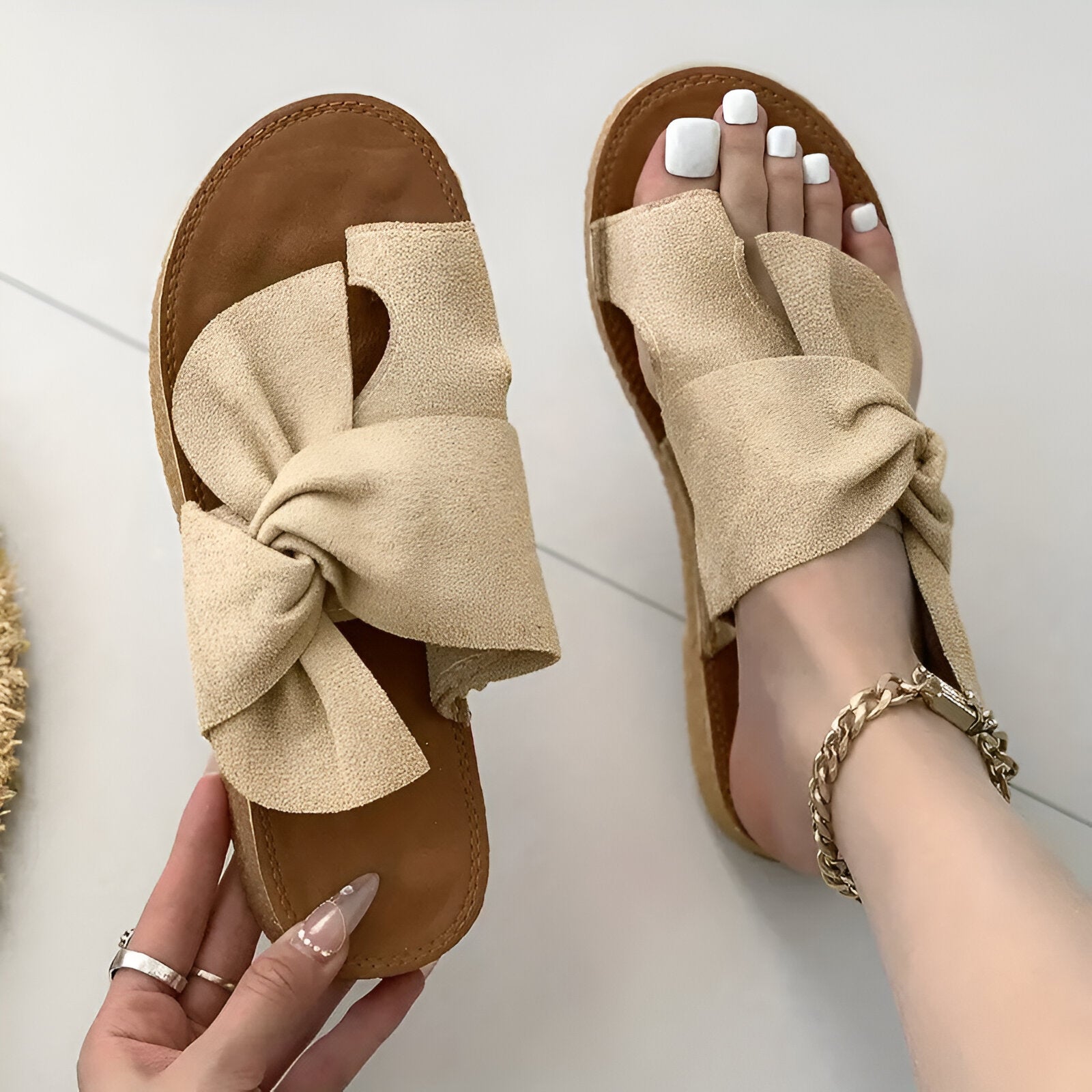 Plantaris Margaux – Sandales Confort Femme Fleuries | Voûte Plantaire, Été Légères