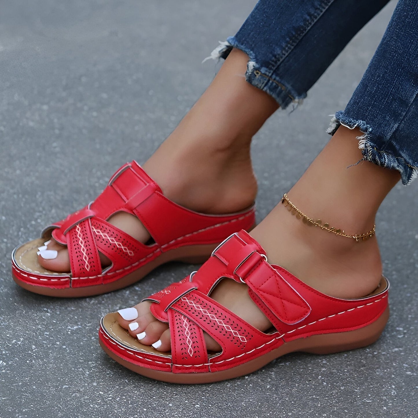 Plantaris Mariska – Sandales Compensées Orthopédiques Femme | Voûte Plantaire, Vintage