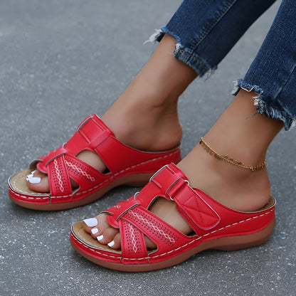 Plantaris Mariska – Sandales Compensées Orthopédiques Femme | Voûte Plantaire, Vintage