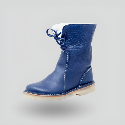 Plantaris Brune – Bottines Fourrées Laine Femme Imperméables | Chaud, Confort Hiver