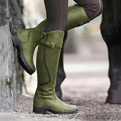 Plantaris Elsa – Bottes Femme Effet Cuir Imperméables | Confort Durable, Maintien